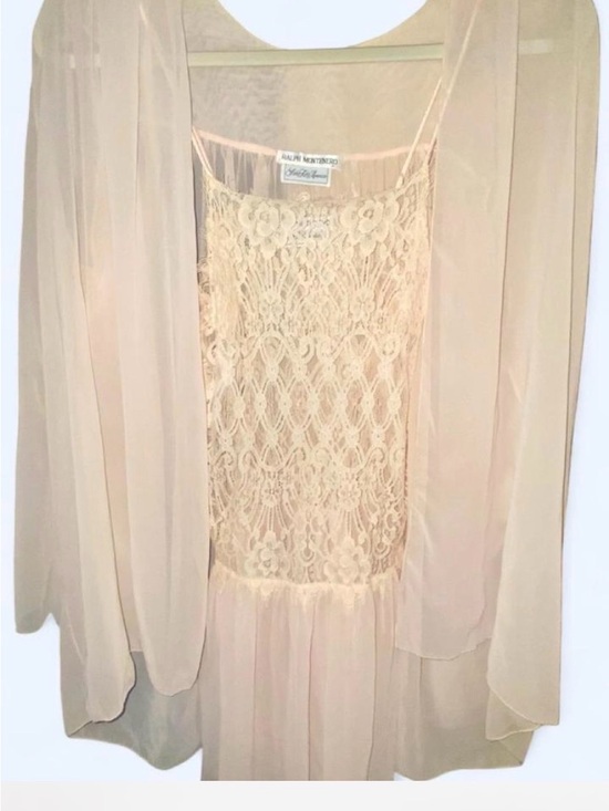 Vintage Other - Ralph Montenero Lingerie Saks 5th Ave Peignoir Set Whimsical Old Money Vintage S